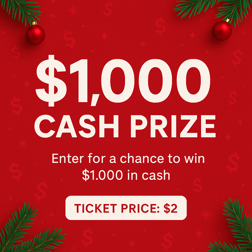 Gana $1,000 con un boleto de solo $2